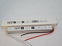 Блок питания для светодиодной ленты 12V 24W IP20 узкий