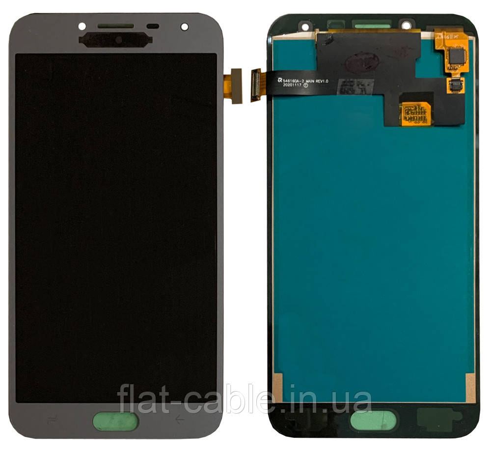 Дисплей + сенсор Samsung J400 J4 (J2018) Сірий LCD OLED2 CHINA SERVICE PACK