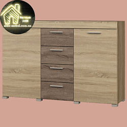 Комод у спальну Британія К-7 ЛЮКС (1400х380х920) (Еверест)