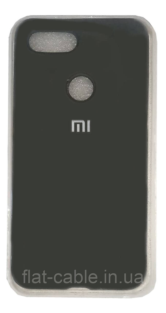 Чехол на Xiaomi Mi 8 Lite (Graphit) Full Silicone Case