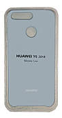 Чохол на Huawei Y6 2018 (Turquoise) Silicone Case Premium