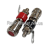 Затиск акустичний одинарний металевий, фото 2