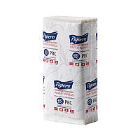 Бумажные полотенца листовые PAPERO V-сложение целлюлоза двухслойные белые 150 шт.