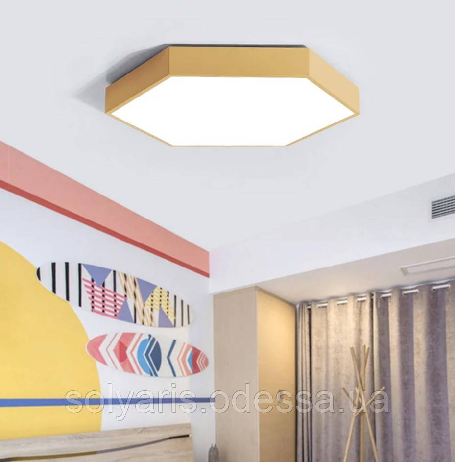 Люстра LED 752L75 YELLOW 50 см, фото 1