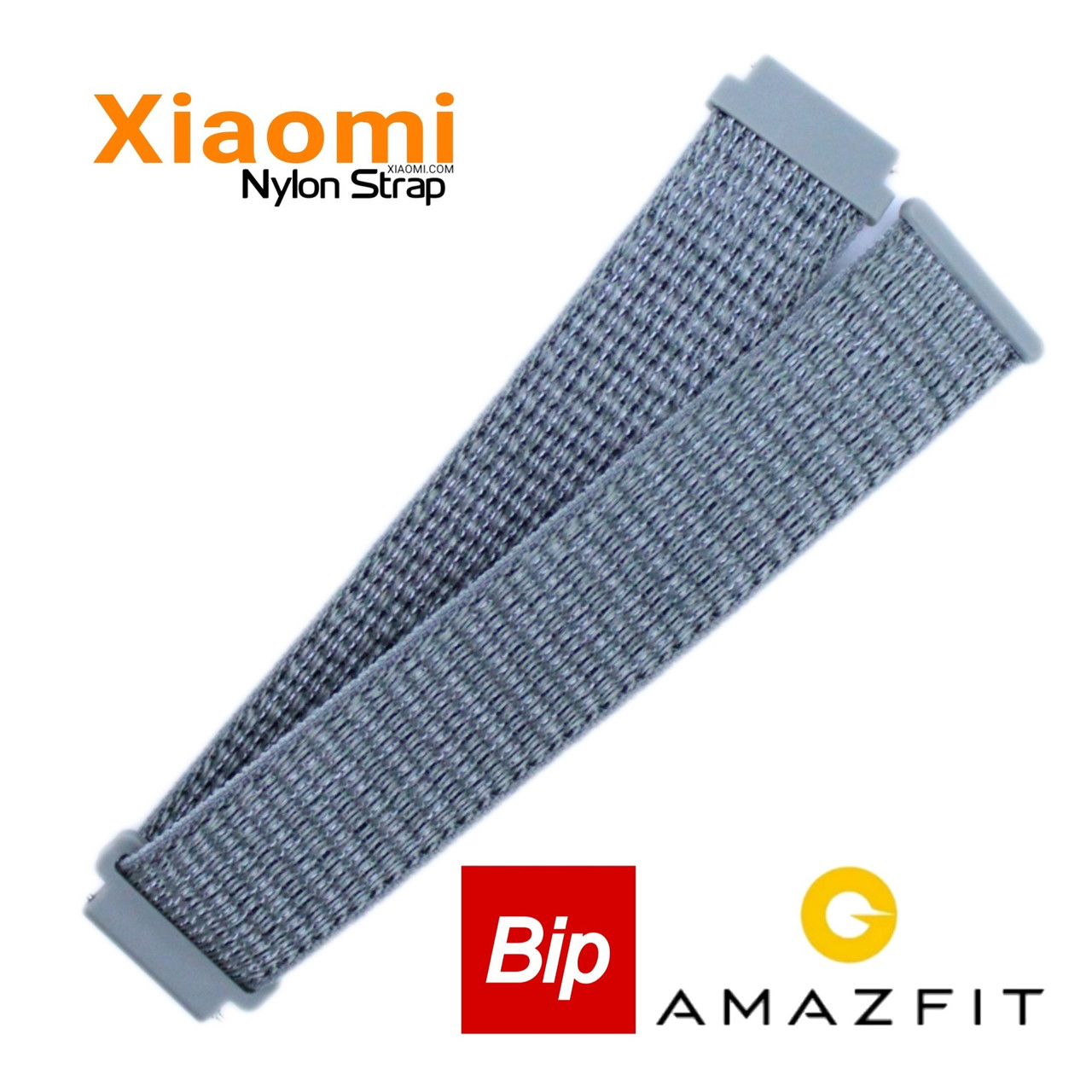 Нейлоновий ремінець для Xiaomi Amazfit Bip Grey