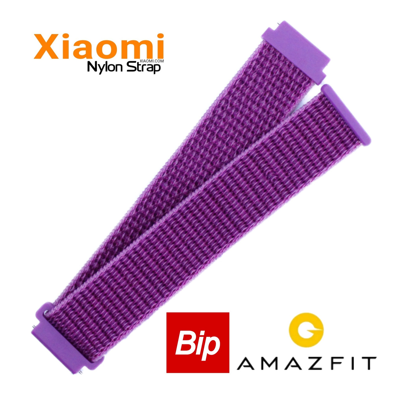 Нейлоновий ремінець для Xiaomi Amazfit Bip Violet