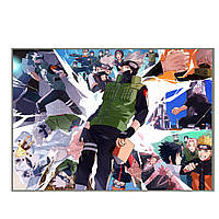 Постер плакат аниме Наруто 42х29 см А3 (poster_0441)