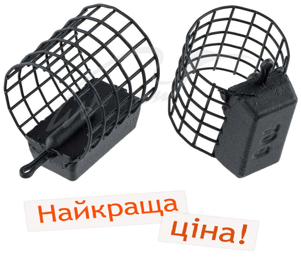Годівниця Brain фідерна M 5x14 комірок фарбована (ц.: чорний) 60g