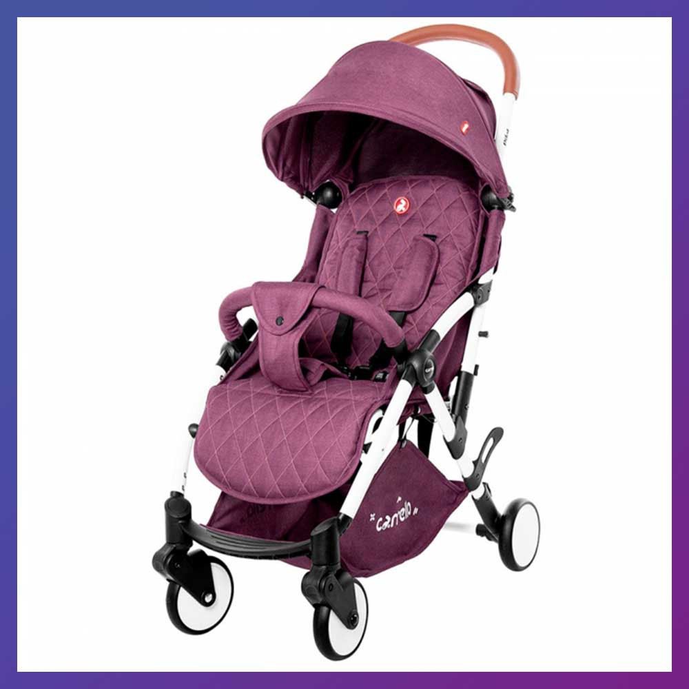 Легка дитяча прогулянкова коляска - книжка (вага 6.5 кг) CARRELLO Pilot CRL-1418/1 Iris Purple фіолетова