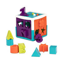 Развивающая игрушка сортер - умный куб (12 форм), Battat