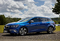 Багажник Renault Megane 4 2016 - н.в. на интегрированные рейлинги Kenguru