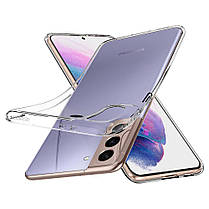 Чохол Spigen для Samsung Galaxy S21 Plus - Liquid Crystal, Crystal Clear, фото 2