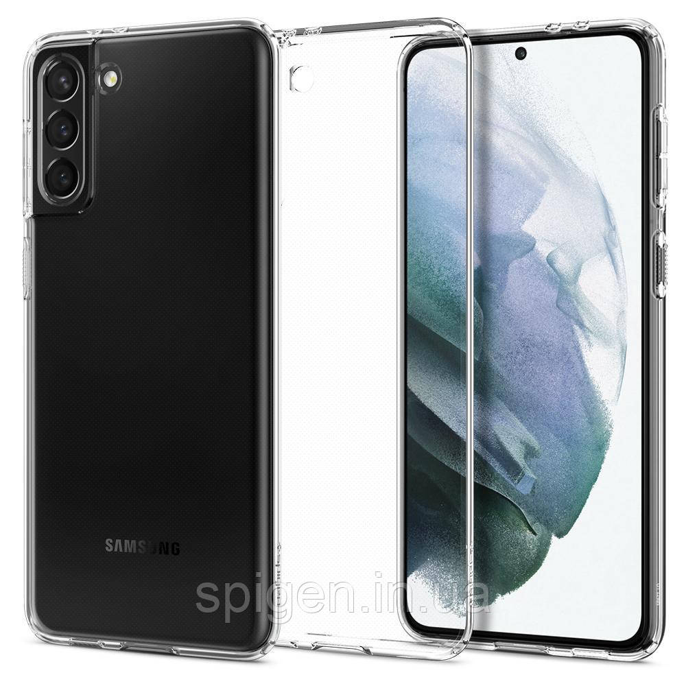 Чохол Spigen для Samsung Galaxy S21 Plus - Liquid Crystal, Crystal Clear