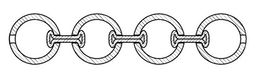 Шариковая цепь конструкция