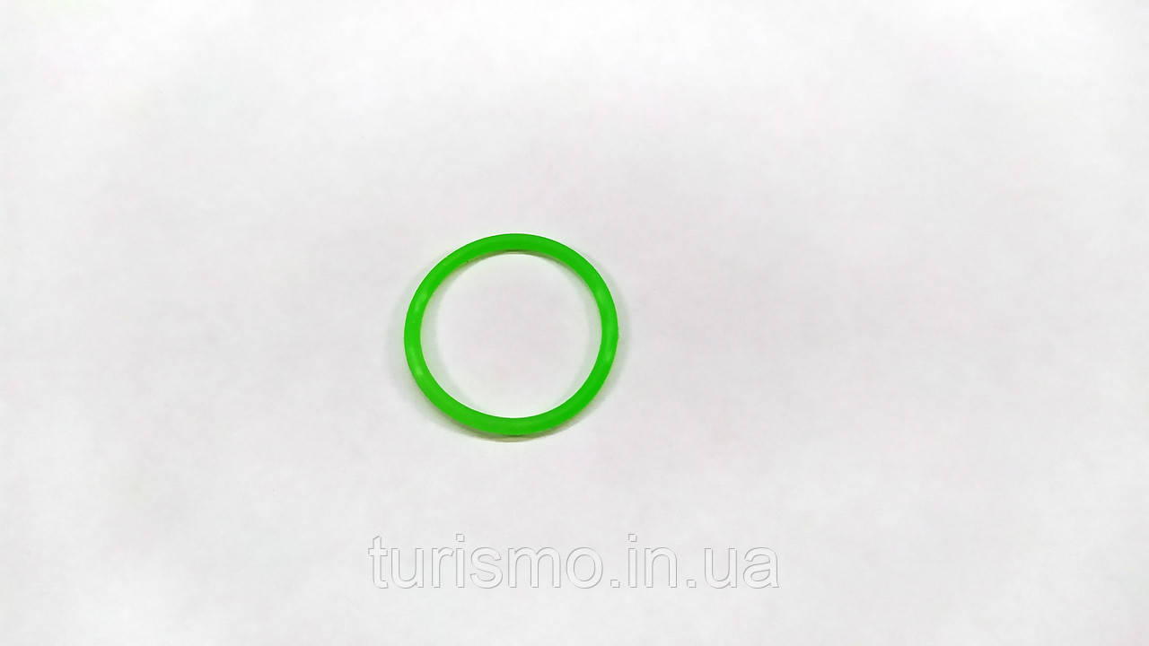 Ущільнювальне кільце для ліхтаря 21*1.0 mm O-ring колір зелений (тонке, під скло)