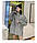 Куртка-вітрівка чоловіча жіноча світловідбиваюча вітровка з капюшоном унісекс, фото 8