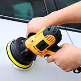 Шліфувальна полірувальна машина орбітальна 125мм, Hilda DWE6401, фото 3