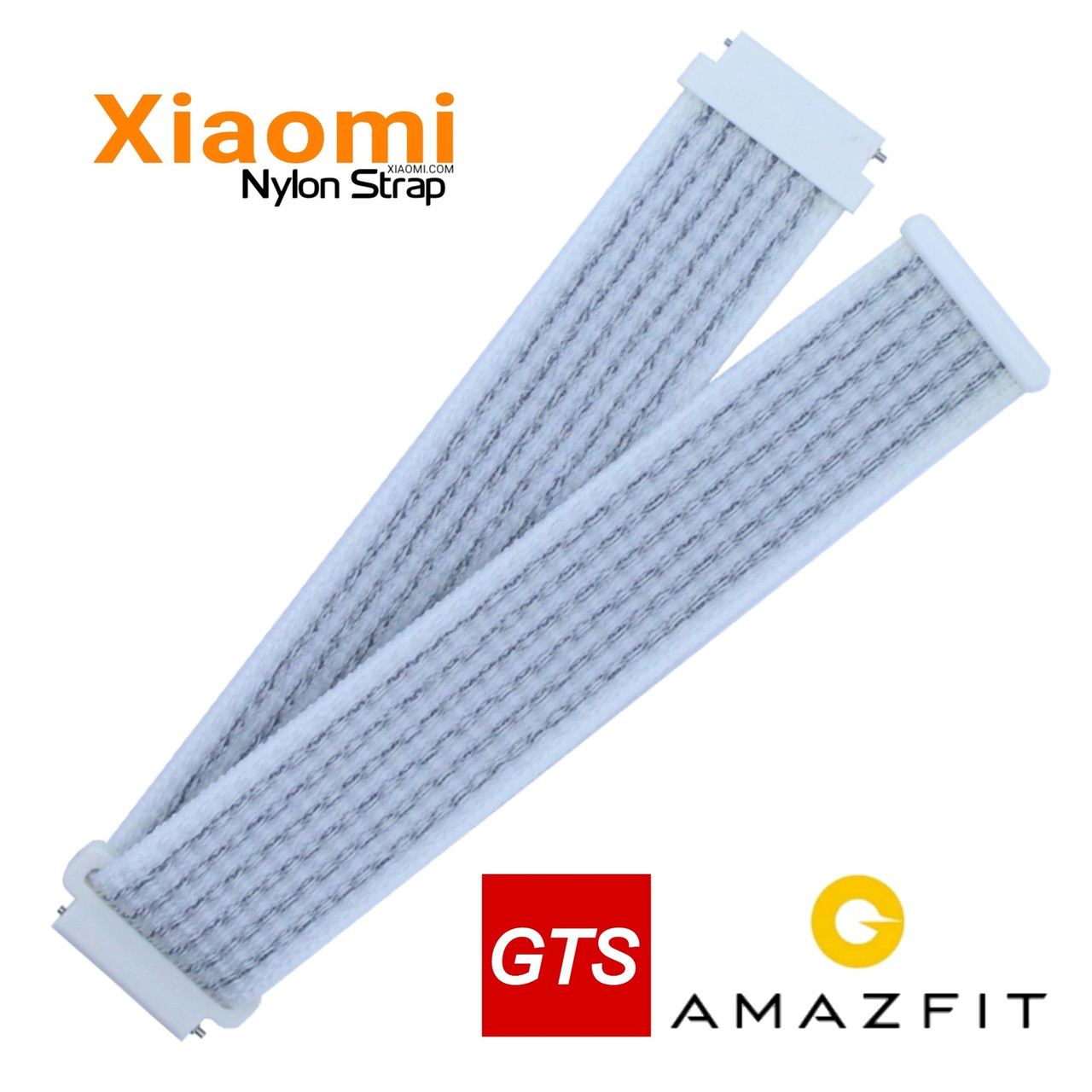 Нейлоновий Ремінець для Xiaomi Amazfit White