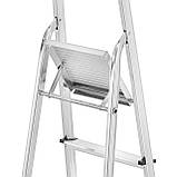 Драбина на 7 ступеней 3.4м Стремянка алюминиевая 7 ступеней Лестницы Лестница-стремянка Драбина алюмінієва, фото 8