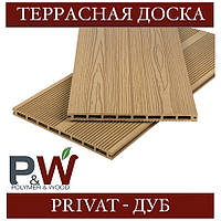 Доска из ДПК для забора Polymer&Wood PRIVAT 140*20*2200 мм