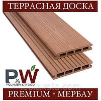 Дошка Polymer&Wood PREMIUM МЕРБАУ 150х25х2200/3000 мм