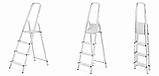 Драбина на 7 ступеней 3.4м Стремянка алюминиевая 7 ступеней Лестницы Лестница-стремянка Драбина алюмінієва, фото 3