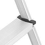 Драбина на 7 ступеней 3.4м Стремянка алюминиевая 7 ступеней Лестницы Лестница-стремянка Драбина алюмінієва, фото 2