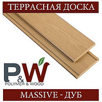 ОПТ - Доска Polymer&Wood MASSIVE 150х20х2200/3000 мм