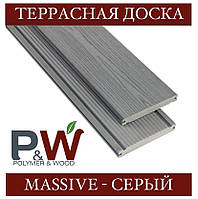 Доска из ДПК для забора Polymer&Wood MASSIVE 150х20х2200/3000 мм