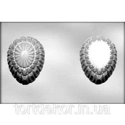 Молд пластиковий для шоколаду 3 D Великоднє яйце, фото 1