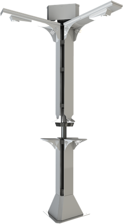 Дерева, стовпи для зарядки мобільних пристроїв