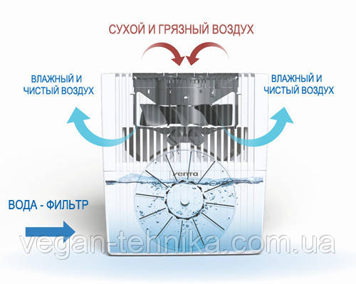 Очиститель увлажнитель воздуха Venta LW15 Comfort Plus