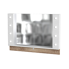 Дзеркало в спальню Picassa прямокутне ЛДСП аляска Artinhead