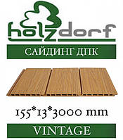 Сайдинг HOLZDORF Impress Панель ДПК 155х13x3000 мм