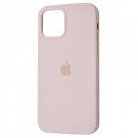 Чохол Full Silicone Case для iPhone 12 Pro Max Pink Sand (силіконовий пудровий кейс на айфон 12 про макс)