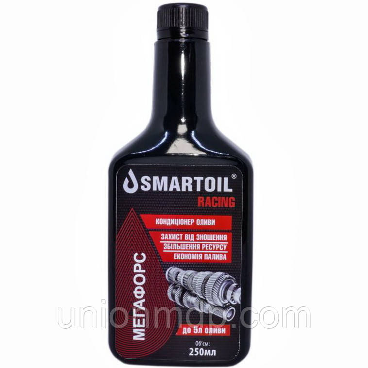 Присадка для експлуатації техніки без зносу SmartOil-racing 250 мл на 5 л масла