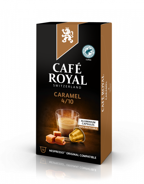 Nespresso Cafe Royal CARAMEL (коробочка 10 капсул)