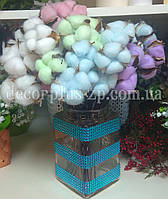 Бавовна-натуральна 5*5см, в асортименті