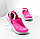 Лайти жіночі босоніжки піна, молодіжні яскраві крокси унісекс малинові, сабо Crocs LiteRide оригінал, фото 4