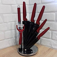 Набор кухонных ножей на подставке 8 предметов Edenberg EB-951