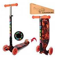 Самокат iTrike JR 3-003-1-WP7 MAXI