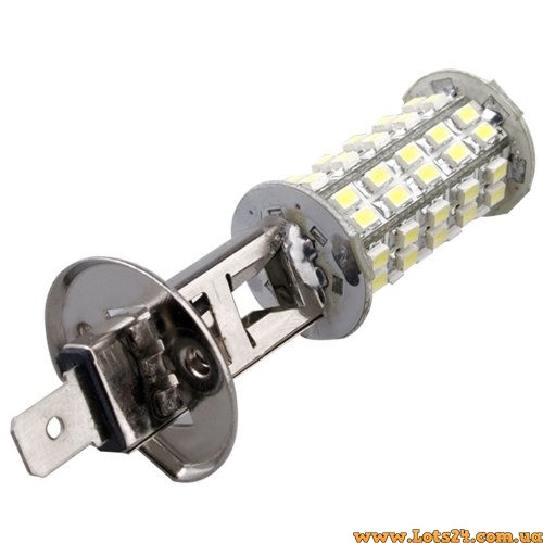 Автолампи H1 68 LED 5500K краще за ксенон галогенки ДХО DRL, фото 1