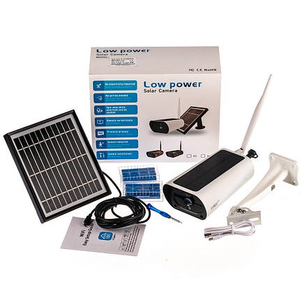 IP камера з сонячною панеллю Solar Camera Y9 Wi-Fi 7585, фото 3