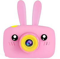 Фотоапарат дитячий DVR Baby Camera XL-500R 7688, рожевий заєць