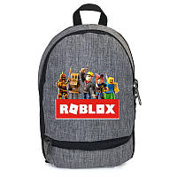Рюкзак Роблокс подростковый Cappuccino Toys Roblox-001 серый