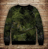 Світшот з 3D принтом на тему: Тихоокеанський Рубіж Єгер Фейс. Дорослі та дитячі розміри ВСІ Розміри, фото 2