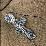 Срібний православний хрест, фото 4