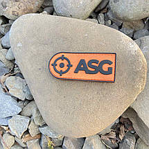 Нашивка PVC 3D - ASG - Orange, фото 4
