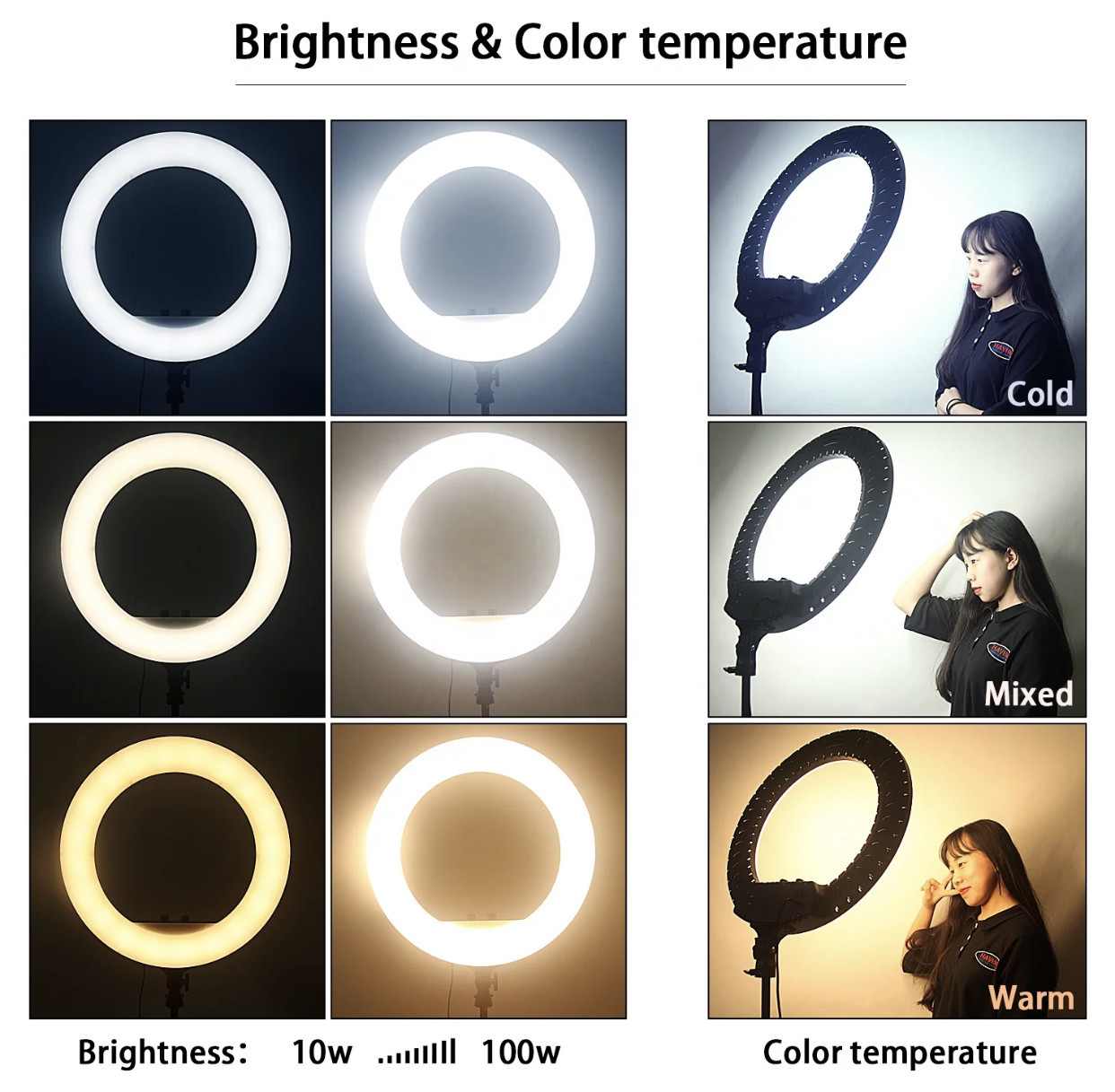 Светодиодное селфи-кольцо кольцевая лампа для телефона F 133 1 Soft Ring  Light 45cm RGB am (ID#1388394299), цена: 1148 ?, купить на Prom.ua