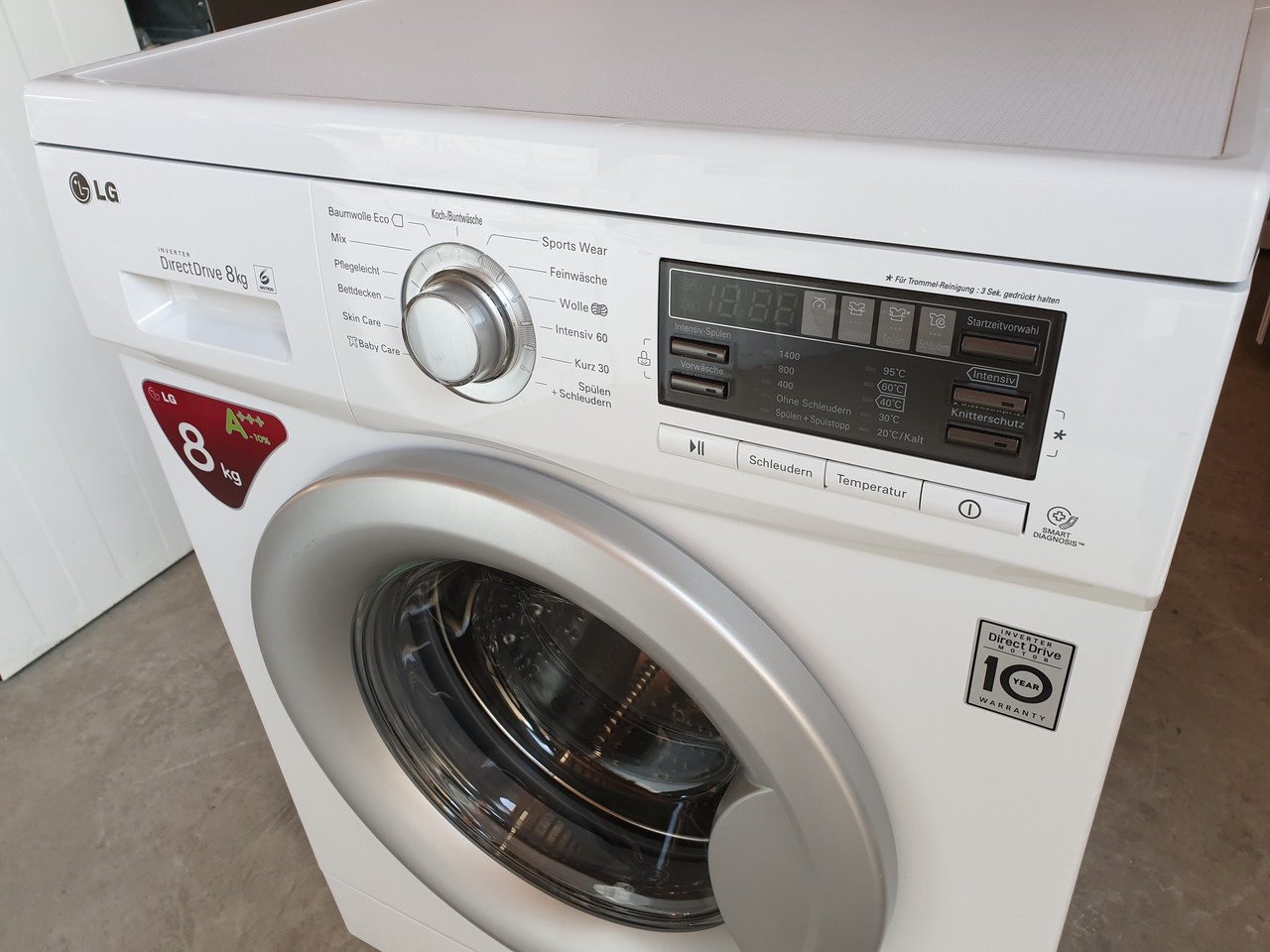 Стиральна машина LG Inverter Direct Drive 8 KG / F14B8TDA7, цена 11499 ...